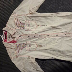 ROCK 47 by Wrangler - WHITE WITH PINK ACCENTS